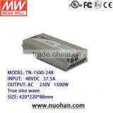 Mean Well TN-1500-248 1500W True Sine Wave Inverter With Solar Charger 1500w Solar Inverter