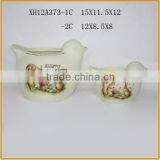 Chinese Independent Design Custom Ceramic Animal Flowerpot