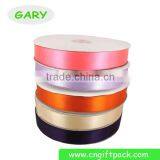 Gold Edge Blue Elegant Satin Christmas Ribbon thumbnail-6