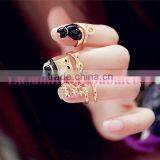 Variety Cute Pearl Gold Wedding Ring,latest Gold Finger Ring Designs thumbnail-3