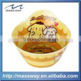 Funny Cartoon Plastic Melamine Dog Bowl