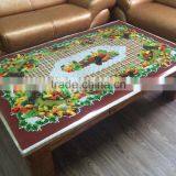 the Latest Design 2015 Moasic Gold Wedding Tablecloth thumbnail-2