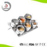 Reusable Stainless Steel Magnetic Spice Tin Magnetic Spice Rack Magnetic Spice Jar HC-MS16 Supplier's Choice thumbnail-4