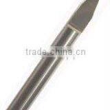 Tungsten carbide single flute straight end mill