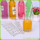stock pattern paper drinking party straw small quantity acceptable