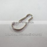 Foot shaped metal safety pin with nickle color