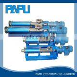 Hot sell Stainess stell single screw pump, NBR stator, Seepex screw pump