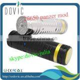 Black 26650 Panzer Mod Stainless 26650 Panzer Mod With Gold Ring /magnetic Switch,in Stock thumbnail-5