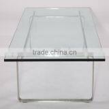 Famous Designer Modern Hans Wegner Ch108 Coffee Table Glass Top Quality Choice thumbnail-1