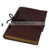 Wholesale Handmade Leather Journal Notebook Cover With String thumbnail-6