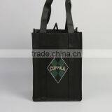Reusable Two Bottle Wine Carrier Bag thumbnail-3