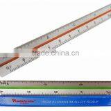 6" Metal Aluminium Triangle Ratio Scale Ruler thumbnail-6