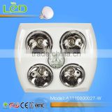 Traditional Ceiling 3-In-1 Multifunction Four Lamps exhaust fan with light and heater for bathroom