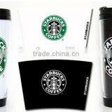 12OZ Thermal Plastic Tumbler ,bap Free Paper Insert Plastic Tumbler,paper Insert Thermos Cup thumbnail-3
