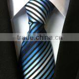 960 Needle Small Stripes Men's Fashion Polyster Neckties thumbnail-1