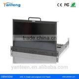 IPS Panel Rack Mount 17.3inch Broadcast hd Sdi Monitor With PAL/NTSC/SECAM Auto Detect and Select thumbnail-1