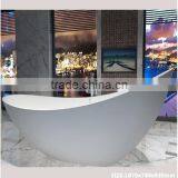 Italian Classic Design Artificial Stone Bathtub, Composite Stone Freestanding Bathtub,stone Resin Bathtub thumbnail-4