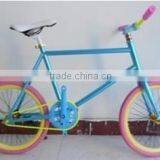 nice design for fixed gear bike 20" with colorfull