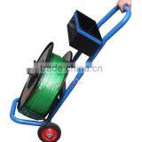 Steel PP PET Strapping Dispenser Trolley