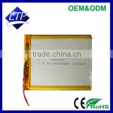 Factory Direct selling Rechargeable 468297 small lithium polymer battery 3.7V 5000mah polymer battery for Tablet PC