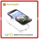[UPO] Smart Transparent TPU Bumper Acrylic Plastic Hard Back Cover Phone Case for ZTE Allstar LTE Z819 thumbnail-4