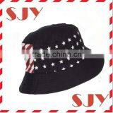 Screen Printing Flower Design Custom Bucket Hats for Men thumbnail-1