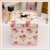 Fancy Decorative Square Fabric Tissue Box thumbnail-3