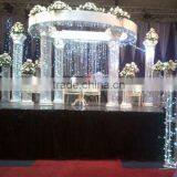 India mandap for wedding decorations, wedding crystal mandap for sale(