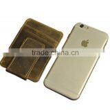 Boshiho Crazy Horse Leather Wallet to Clips thumbnail-5