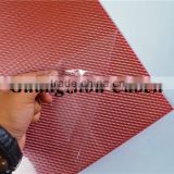 excellent high grade beautiful 3k red glossy twill clear epoxy fiberglass sheets price for decoretion
