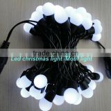2013 CE RoHS outdoor use connectabl 5m 50 led ball cover led christmas light