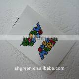 Fashion Collection Trousers Taffeta Printed Labels thumbnail-1