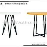 2016 New Product First Facotry Design Anti High &low Temperature Compound Melamine Table With UV Test for Catering Resturant thumbnail-3