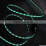 New USB Streamer Emission Data Line Dynamic Light Mobile Phone Charging Wire EL Wire thumbnail-3