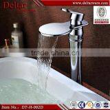 Kaiping Faucet Supplier Wholesale Chrome Waterfall Basin Faucet, Kaiping Basin Faucet Price With Good Quality