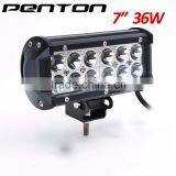 Penton IP67 36W 7" LED Light Bar Spot Beam 2 Row Offroad LED Lighting Bar CE RoHs thumbnail-1