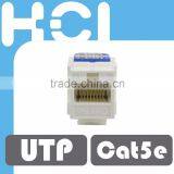 Toolless RJ45 Cat5e UTP 90Degree Modular Keystone Jack thumbnail-6