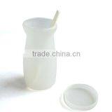 Newest and Hot Selling Clear Disposable Plastic Milk Bottle thumbnail-4