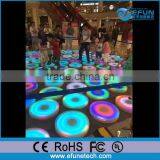 Wifi Control Portable Round Touch Sensitive Interactive Led Fun Dance Floor Games thumbnail-4