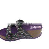 2015 Summer Leather Buckle Cork Outsole Ladies Fancy Sandal thumbnail-3