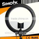 Bi- Color Micro 55 Watt Photography Ring Light RL-18 LED Making up Video Light for DSLR Camera on Portrait thumbnail-4