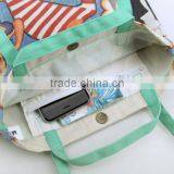 China Trade Assurance Supplier Custom Standard Size Multi-function Handles Canvas Tote Bag thumbnail-4