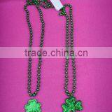 St.Patrick's Day -- Bead Necklace