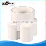 Spa Bathtub 4 Port Water Plastic connector 4-Way PVC Fittings