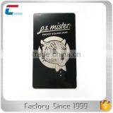 Customized Matte Black Laser Stainless Steel Metal Card thumbnail-2