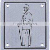 Hazard Hanging Metal Sign thumbnail-1