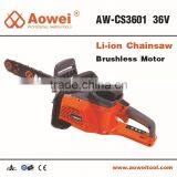 36v 5Ah 650w Brushless Lithium-ion Battery Chainsaw CS3601 thumbnail-1
