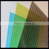 Polycarbonate Resin New Building Material Twin Wall Colored Polycarbonate Sheet for Roofs Skylight Awning thumbnail-4