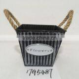 Chia High Quality Rectangle Wall Hanging Planter for Indoor Planting thumbnail-3