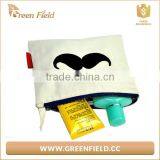 Custom Made Printed Canvas Makeup Tote Bag for Cosmetic Bags thumbnail-4